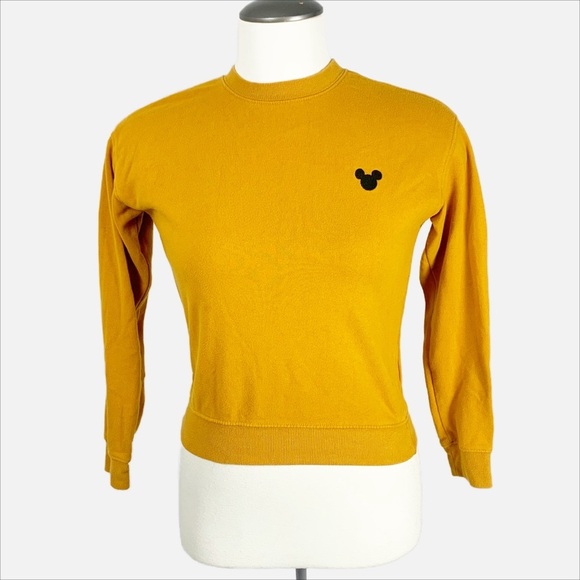 CLEARANCE -- Disney x H&M Divided Light Orange Mickey Mouse Sweater (XS) - Picture 1 of 9
